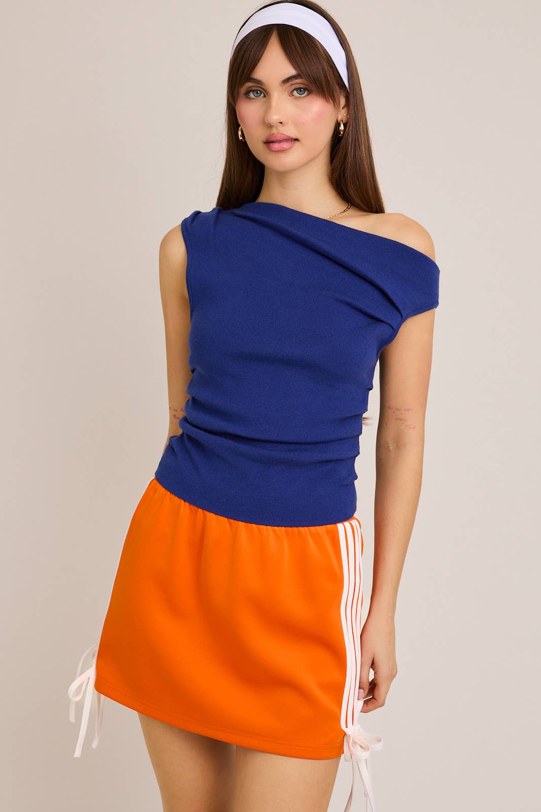 Off Shoulder Sweater Top
