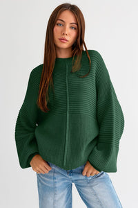 Ribbed Knitted Sweater