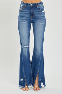 HR Front Slit Denim