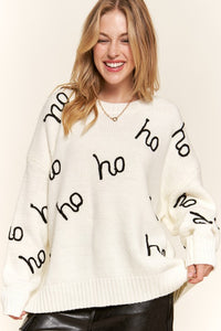 Ho Ho Ho Christmas Sweater