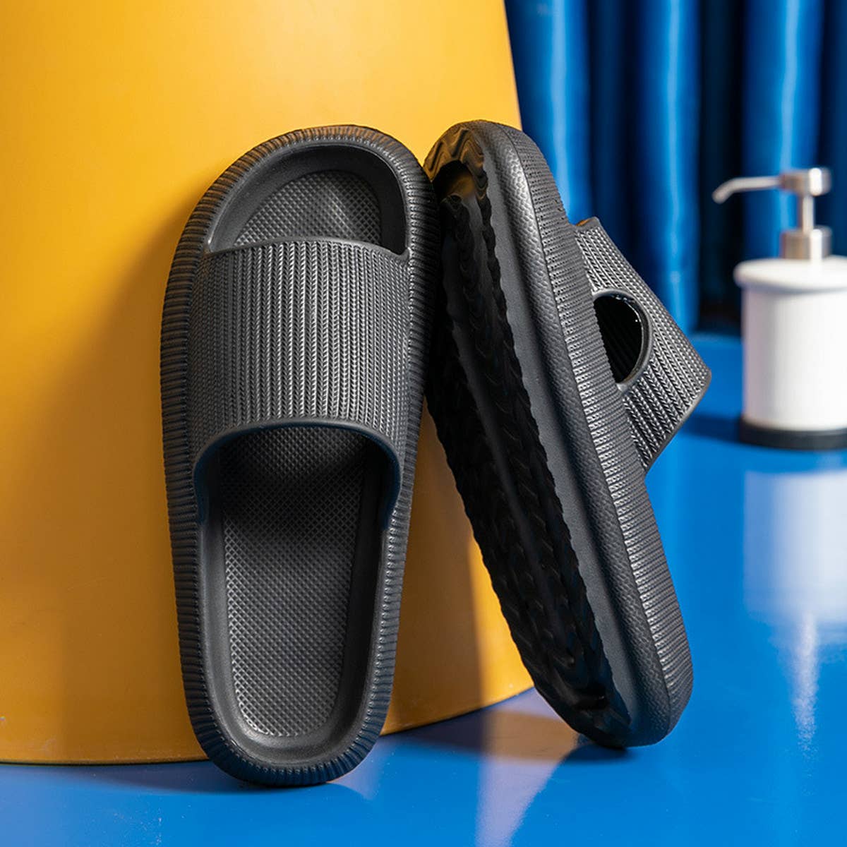 Slide Solid Color Sandals