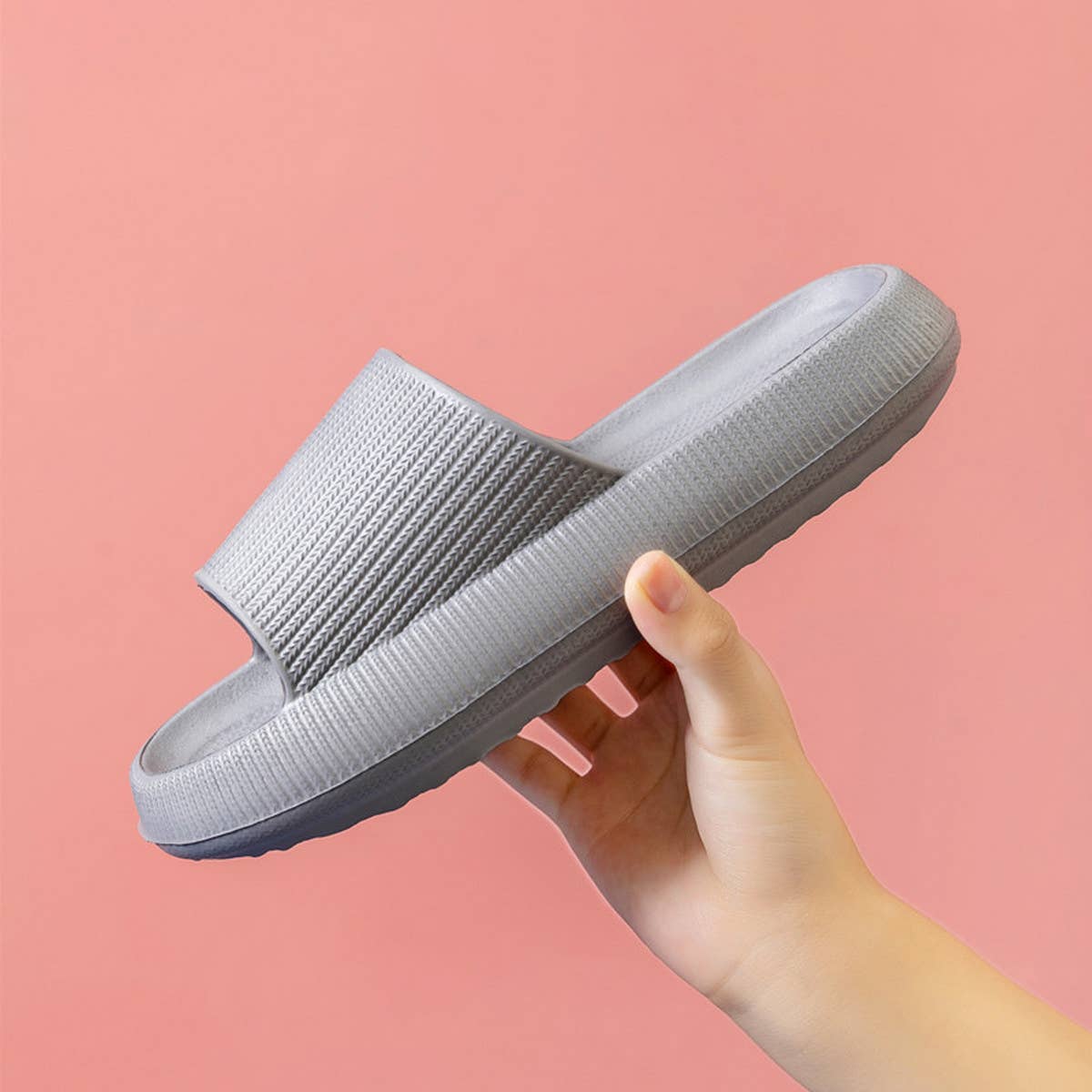Slide Solid Color Sandals