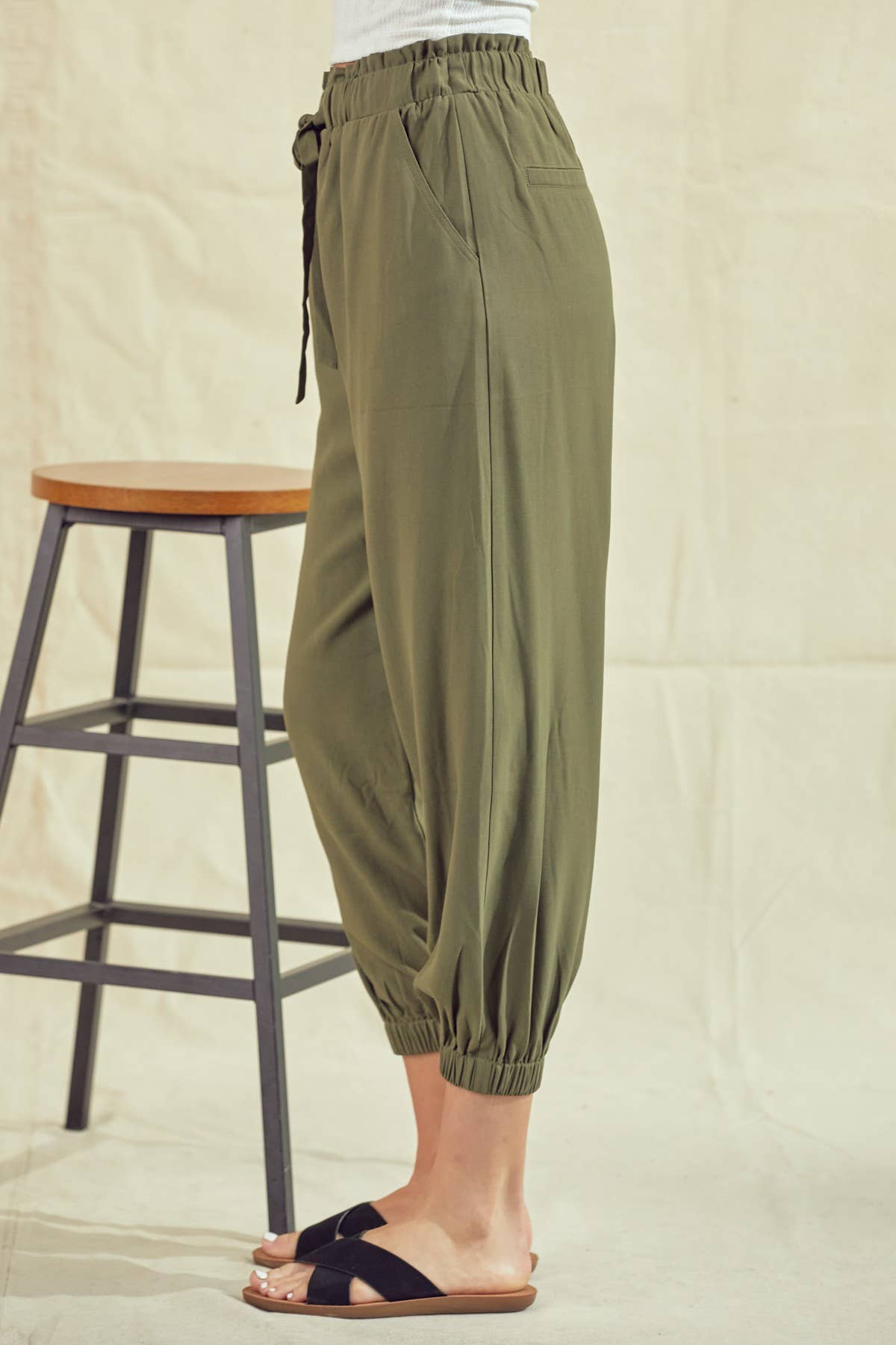 Drawstring Jogger Pants