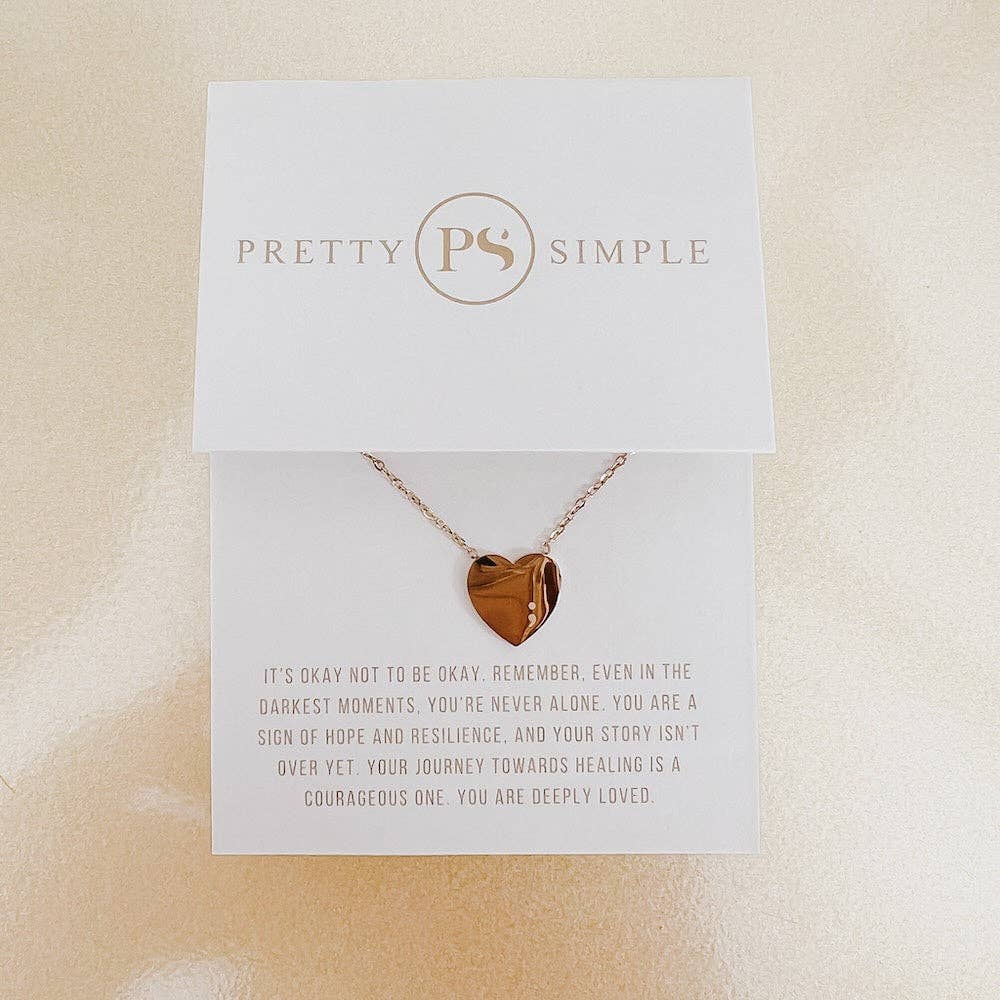 Sweet Heart Gift Necklace - WATERPROOF