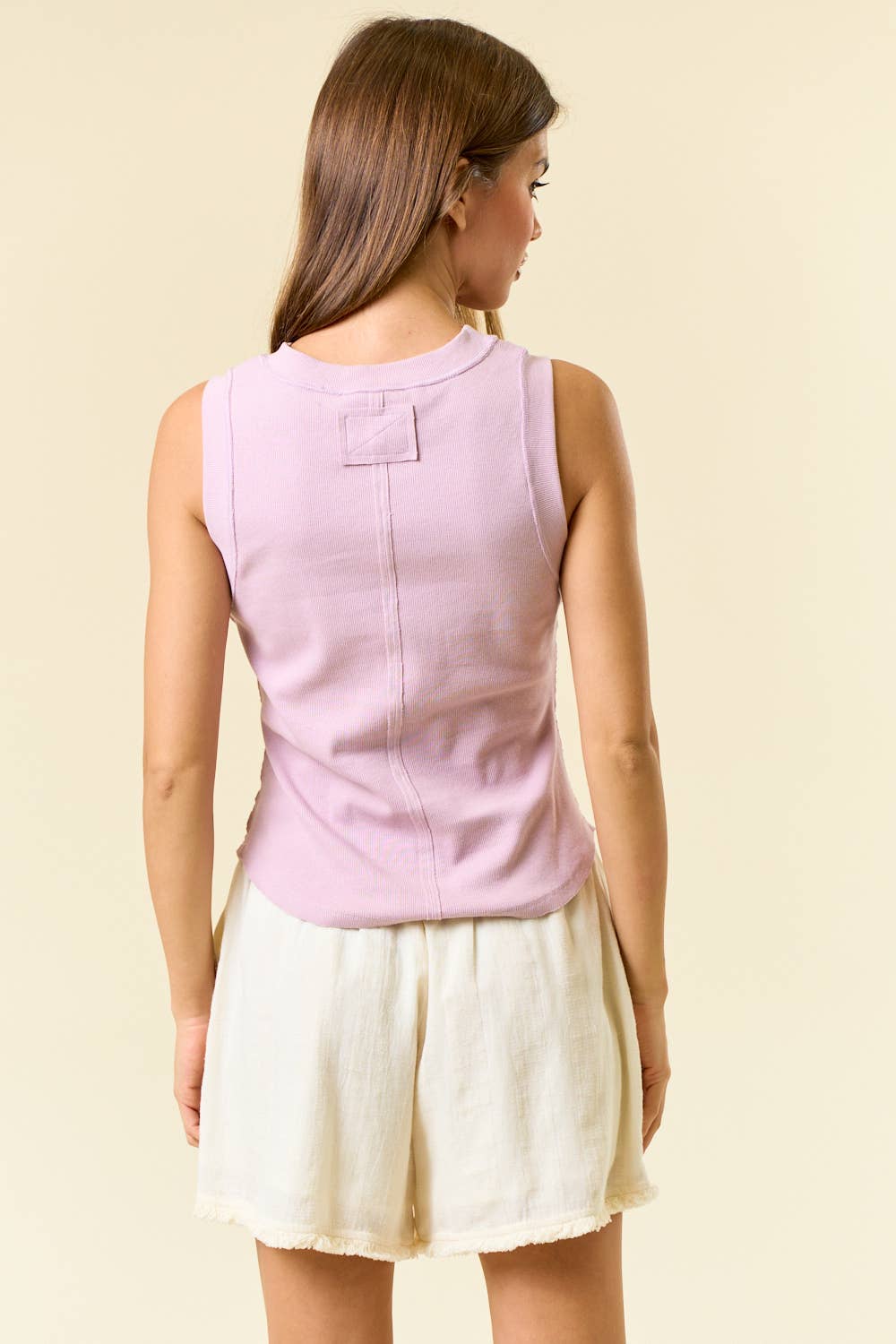 Ribbed Tank - Green