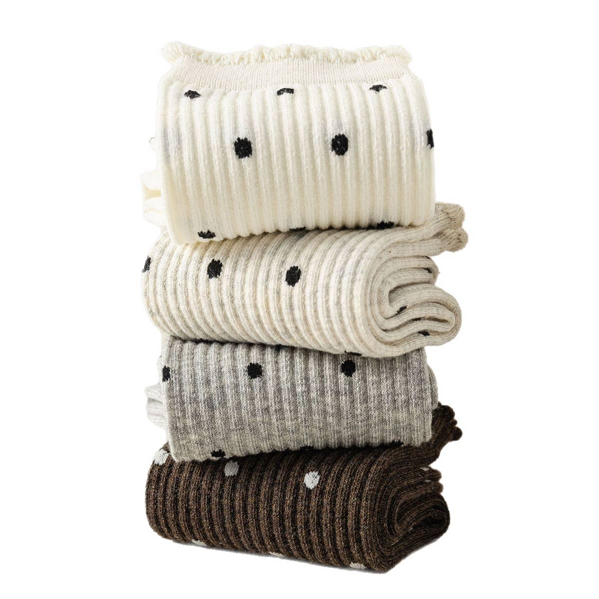 Polka Dot Comfort Breathable Socks