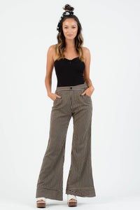 Inoa Wide Leg Cuffed Pant