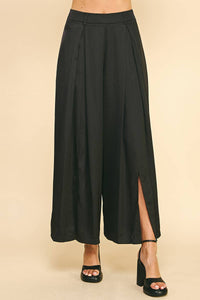 High Waist Pleated Pants