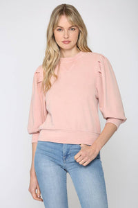 Puff Sleeve Sweatshirt