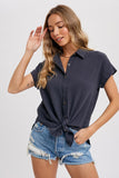 Essential Button Up Cotton Shirt
