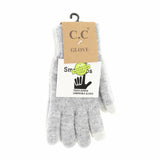 Soft Knit C.C Gloves G9021: Heather Beige