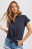 Essential Button Up Cotton Shirt