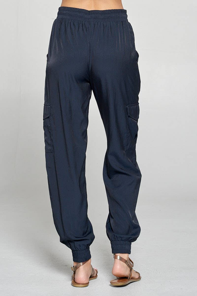 Woven Cargo Pants Deep Navy
