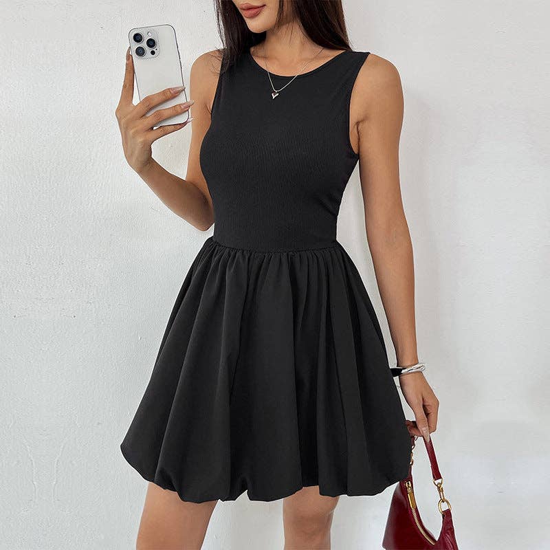 Sleeveless Short Tank Dress