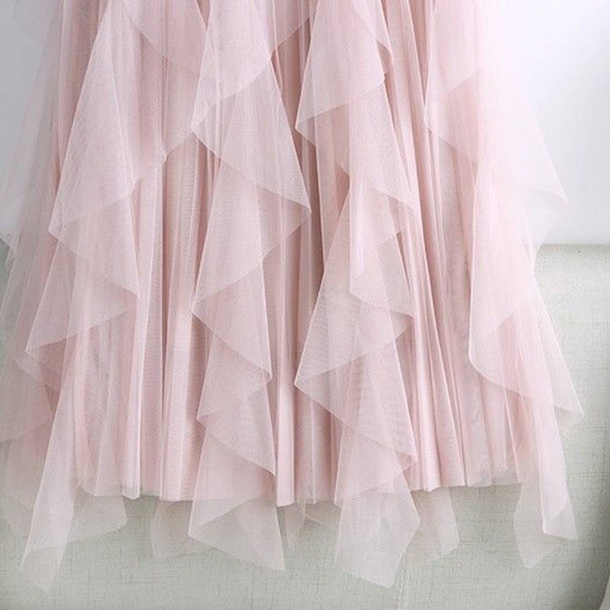 Tulle Pleated Skirt