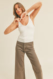Double Layer V-Neck Tank