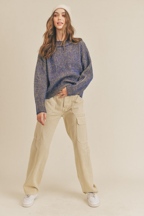 Pullover Turtleneck Sweater