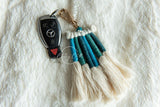 Boho Macrame Keychain