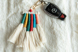 Boho Macrame Keychain