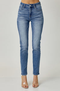 Mid Rise Relaxed Skinny Jeans