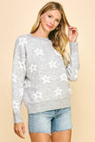 Crewneck Star Sweater Pullover