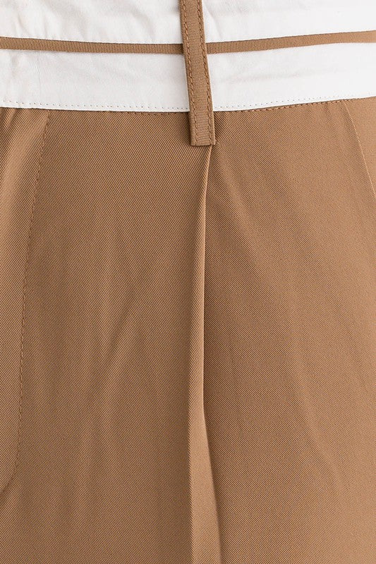 Waist Band Detailed Pants