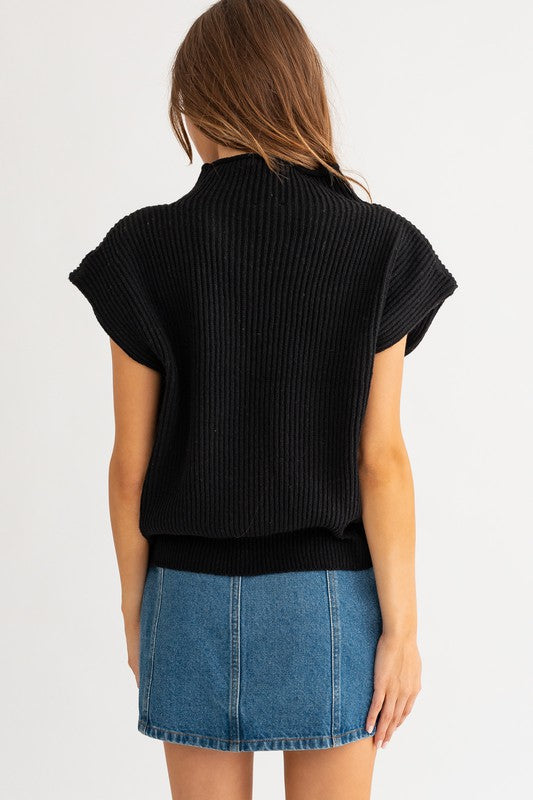 Turtleneck Vest