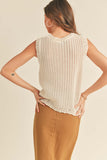 Sleeveless Knitted Top