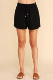 Gauze Smocked Waist Shorts