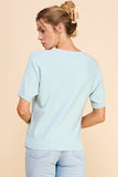 Fine Gauge Shortsleeve Dolman