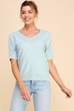 Fine Gauge Shortsleeve Dolman
