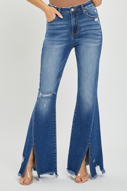 HR Front Slit Denim