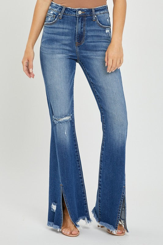 HR Front Slit Denim