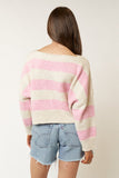 Stripe Boatneck Sweater