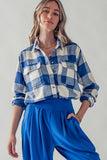 Plaid Flannel Button Down