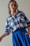 Plaid Flannel Button Down