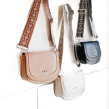 Serenity Saddle Bag: Brown