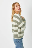 Multi Stripe Sweater Top