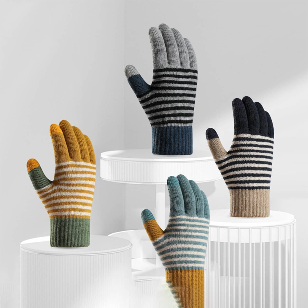 Double Layer Touch Screen Gloves