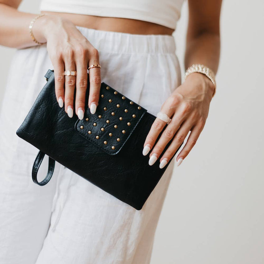 Riviera Maya Rivet Clutch