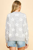 Crewneck Star Sweater Pullover