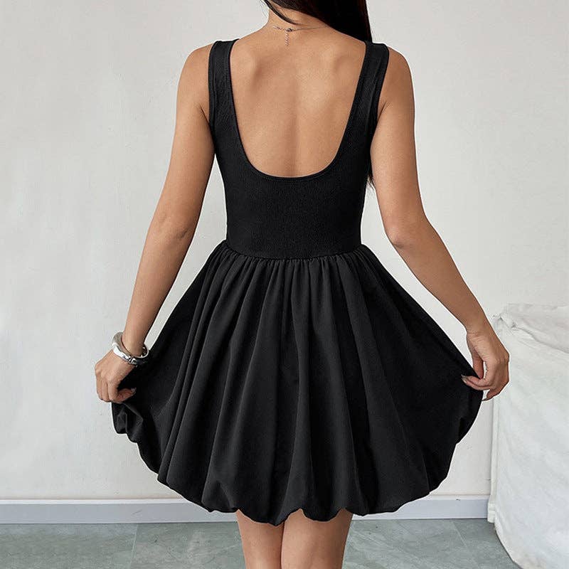 Sleeveless Short Tank Dress