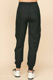 Woven Cargo Pants Black