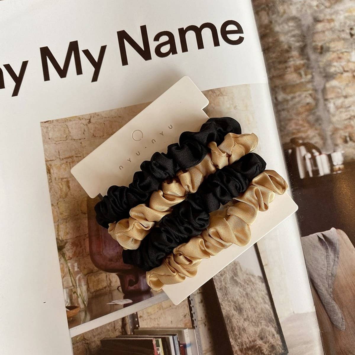 Hair Scrunchie Set of 4