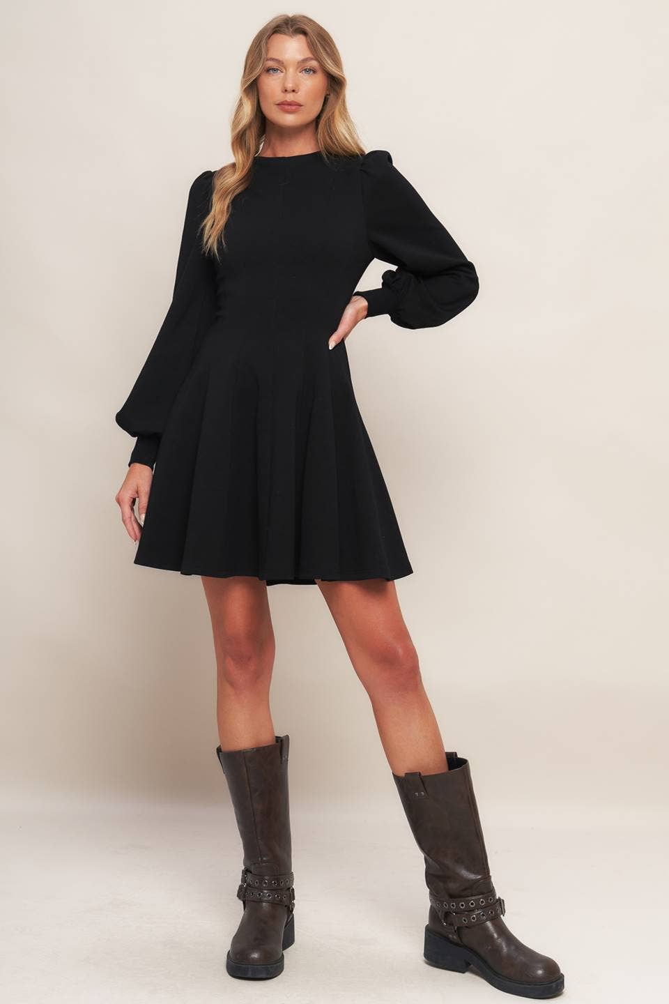 Heavy Knit Mini Dress