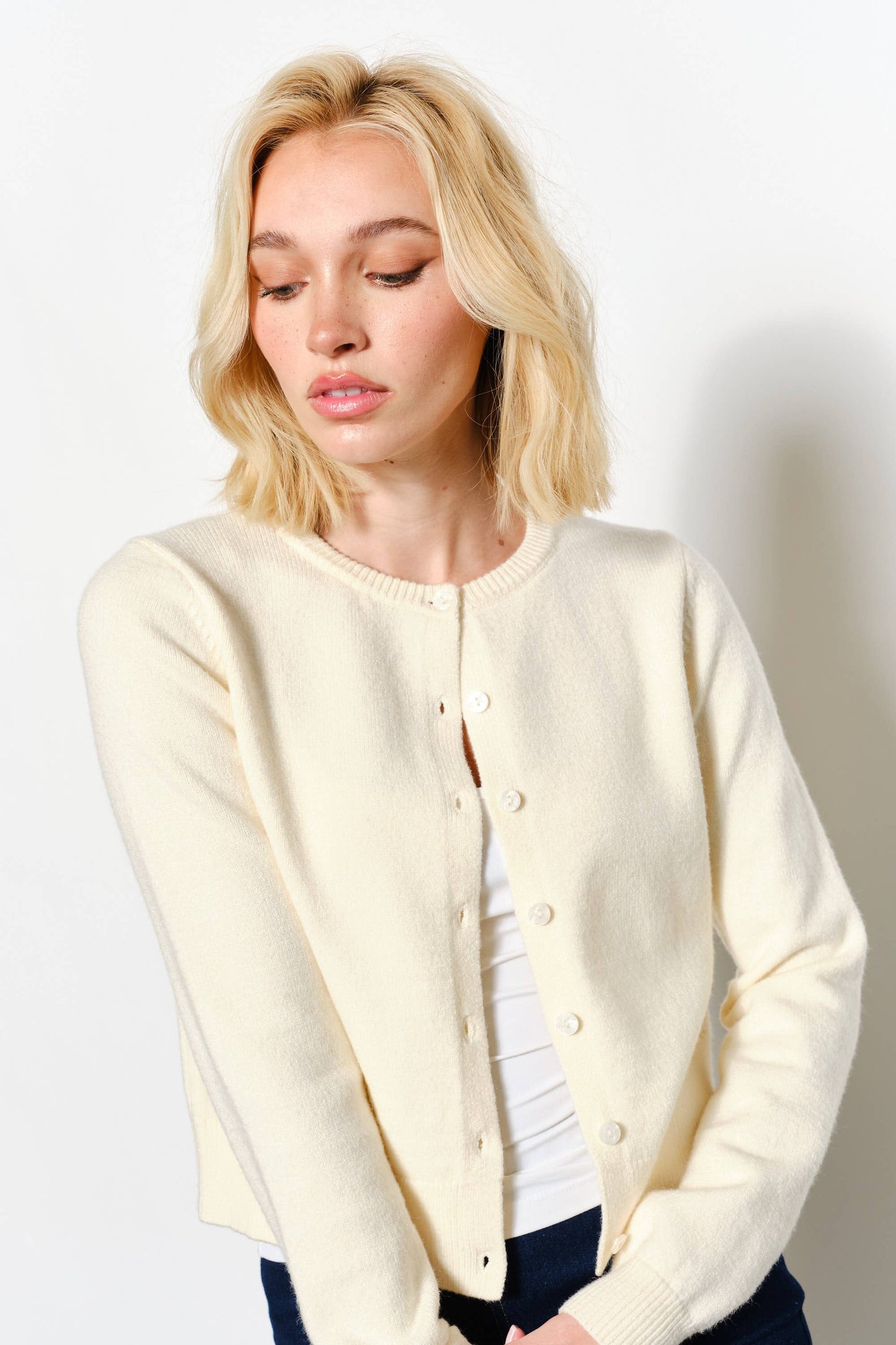 AMELIA KNIT CARDIGAN - Cozy, Cute, Layering