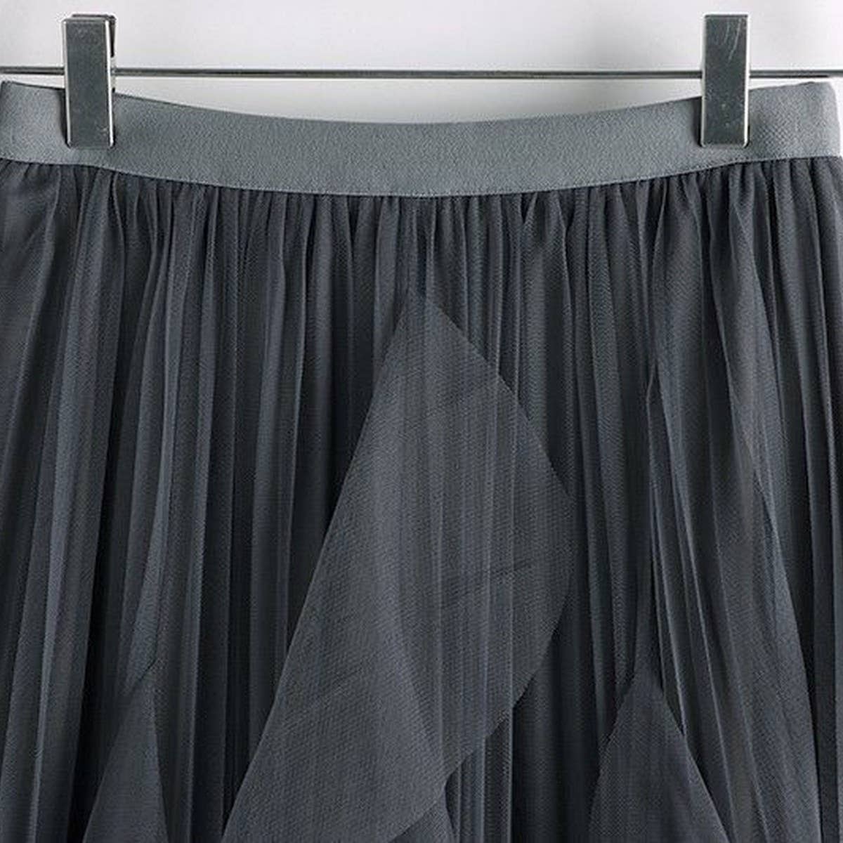 Tulle Pleated Skirt