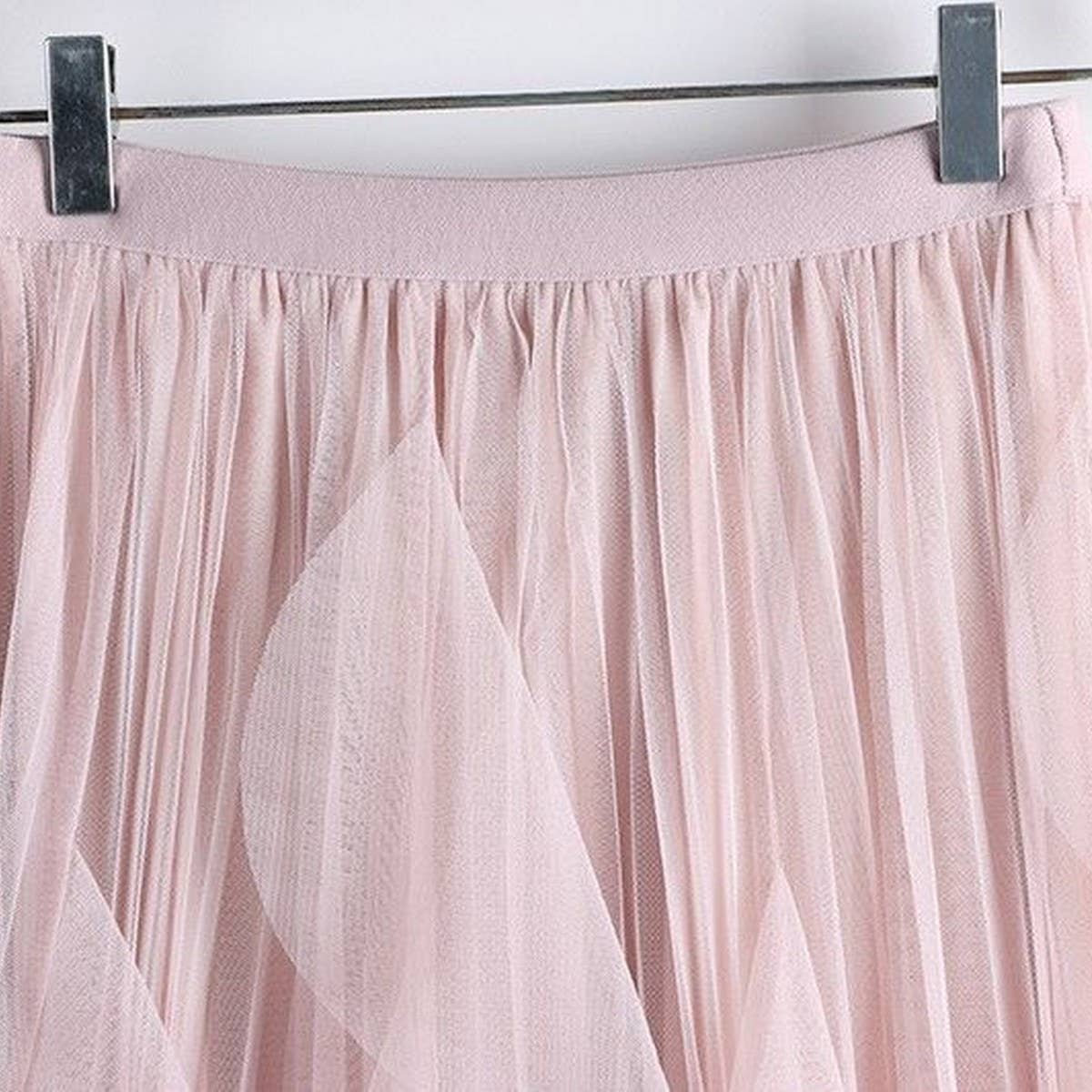 Tulle Pleated Skirt