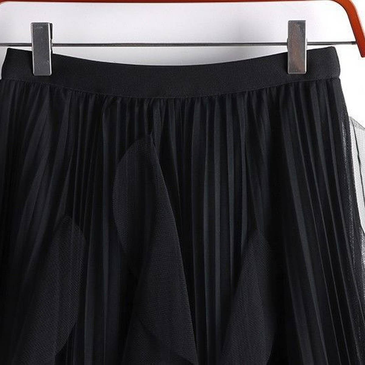 Tulle Pleated Skirt