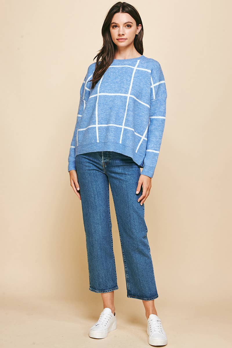 Check Sweater